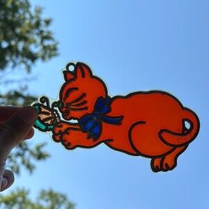 Vintage Cat Sun Catcher